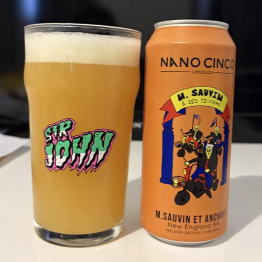 Nano Cinco - M. Sauvin Et Anchovy New England IPA
