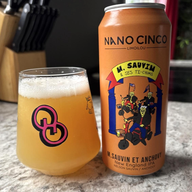 Nano Cinco – M. Sauvin ja anšoovise New England IPA