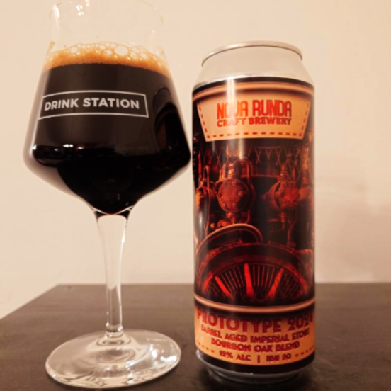 Nova Runda - Prototüüp 2024: Bourboni tammesegu tünnis laagerdunud stout 