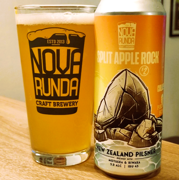 Nova Runda - Split Rock Pilsner: Motueka, Riwaka New Zealand Pilsner