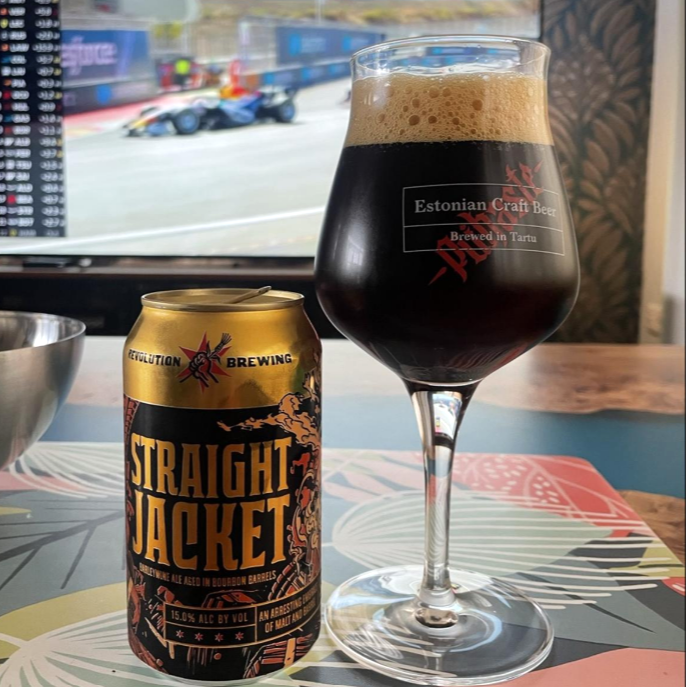 Revolution - Straight Jacket (2025) Bourbon Barrel English Barleywine