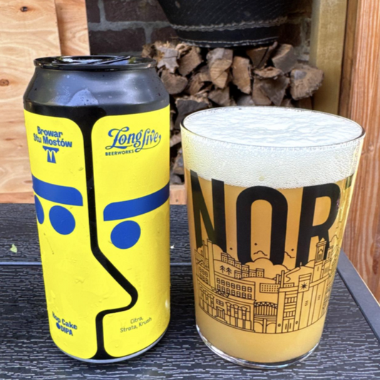 Browar Stu Mostow - Hop Cake Double New England IPA (Long Live Beerworks collab)