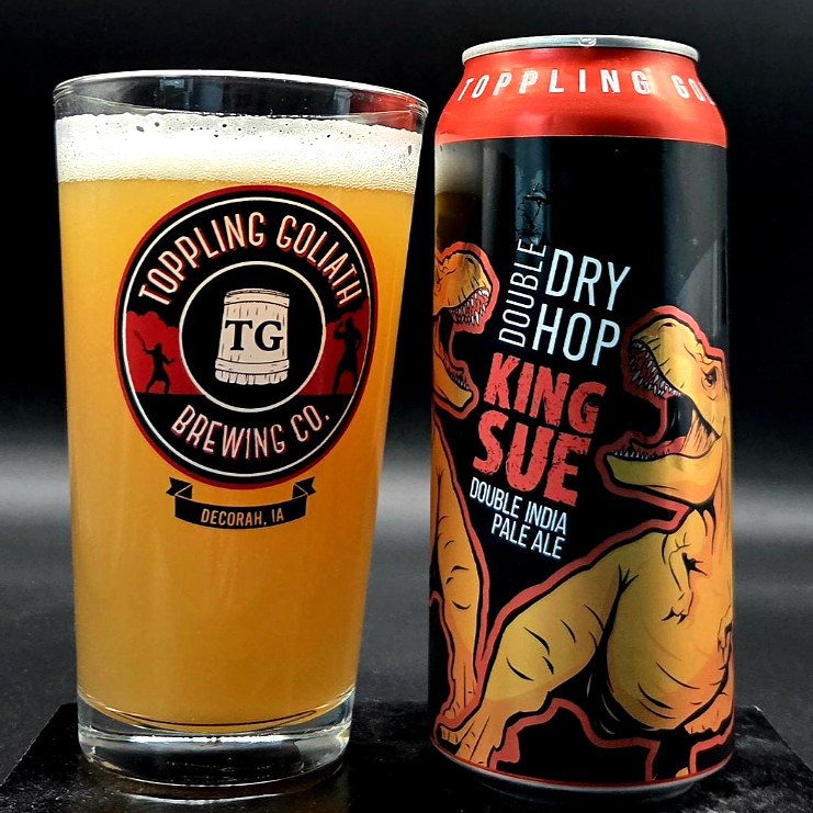Toppling Goliath – DDH Double Dry-Hopped King Sue Double New England IPA