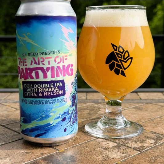 Xül x Hoppy People - Peokunsti topelt-New England IPA